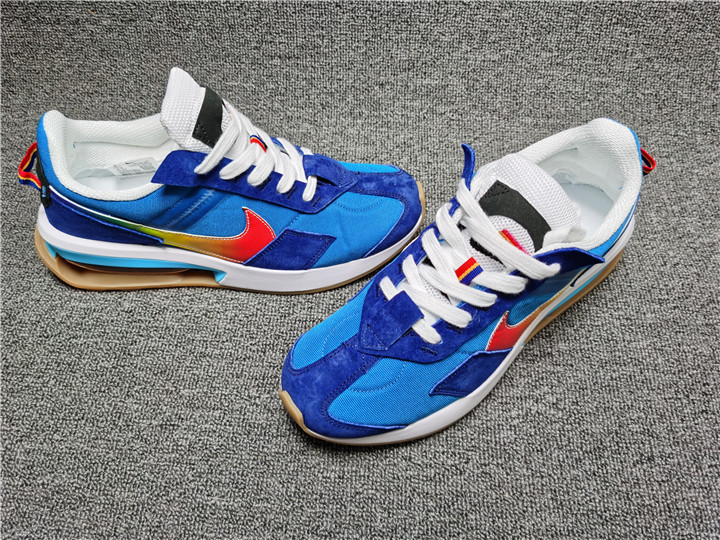 2020 Nike Air Max 270 Low Blue White Red Shoes For Women - Click Image to Close